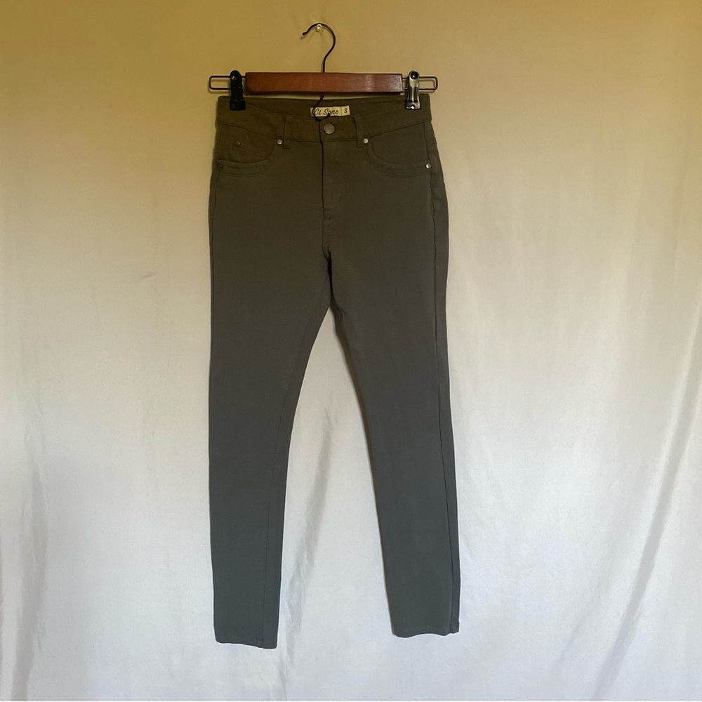 Olive Green Jeggings